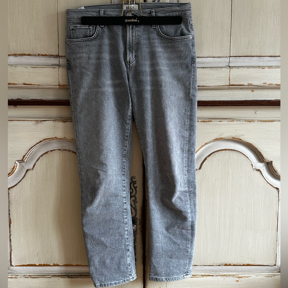 Agolde Gray Denim Jeans